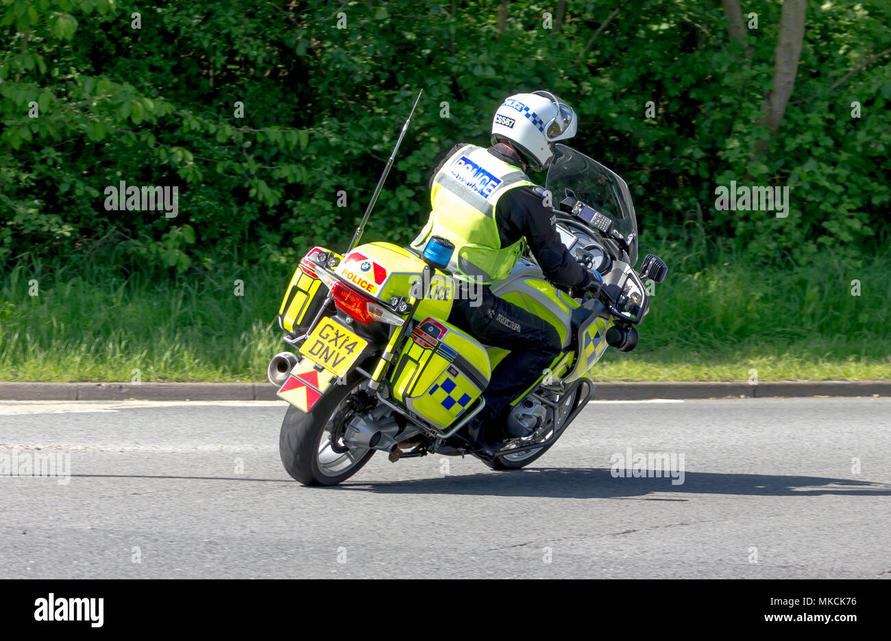 Reiter aus ganz Großbritannien nehmen Sie Teil an den jährlichen London Hastings 1066 Motorrad laufen. Alle Bilder hier wurden gefangen genommen, da sie Robertsbridge erreichen. Stockfoto