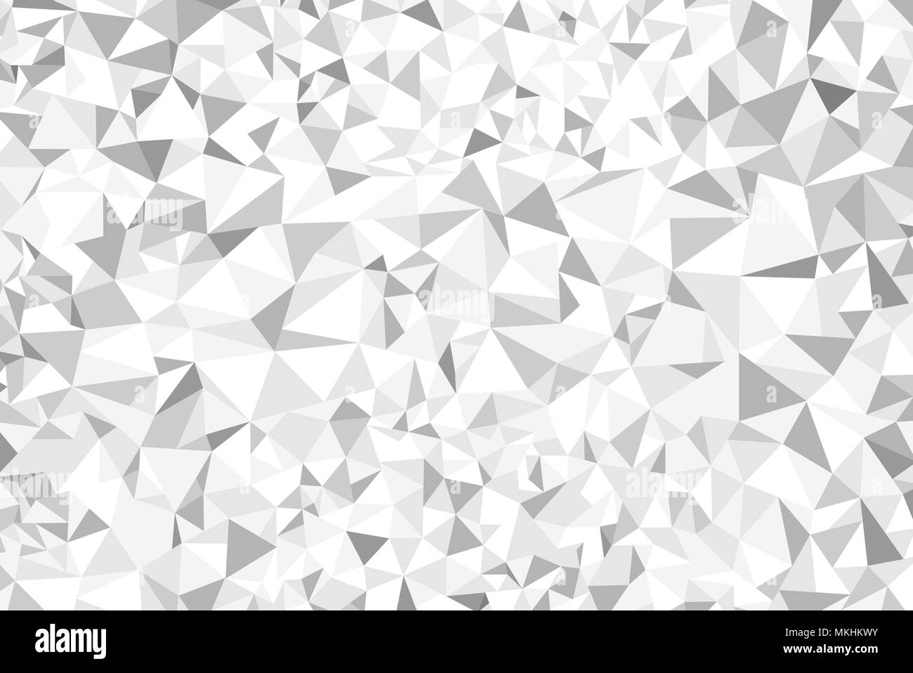 Weiße und graue polygon Zusammenfassung Hintergrund Vector Illustration Stock Vektor