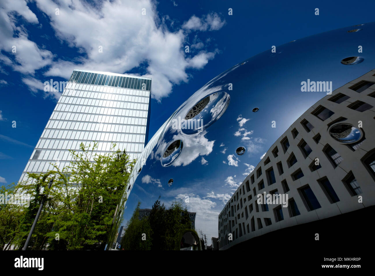 Roche Diagnostics International AG Hauptsitz in Rotkreuz, Zug, Schweiz, Europa Stockfoto