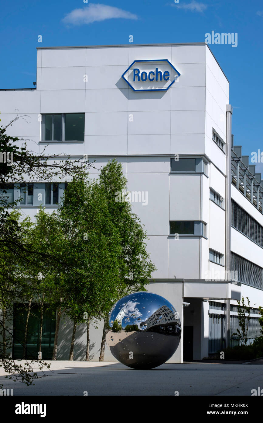 Roche Diagnostics International AG Hauptsitz in Rotkreuz, Zug, Schweiz, Europa Stockfoto