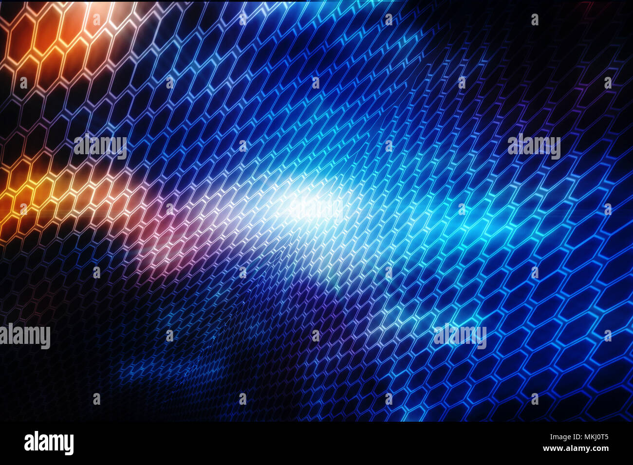 Digitale abstrakte Technologie Hintergrund, binäre Hintergrund, futuristischen Hintergrund, Cyberspace Konzept Stockfoto