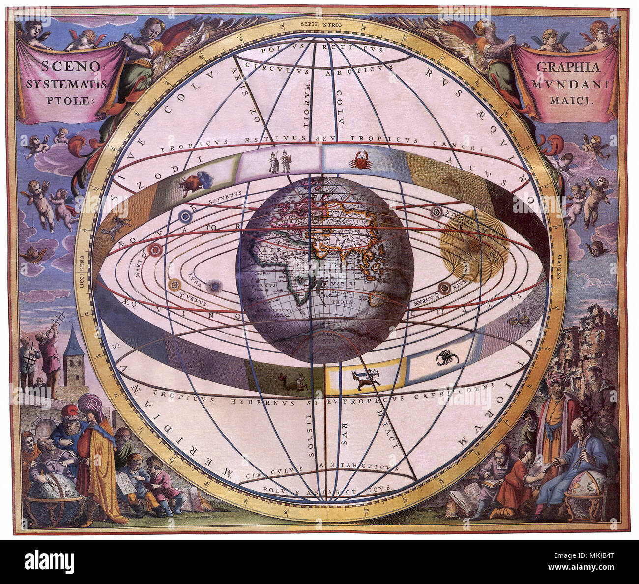 Celestial Chart Stockfoto