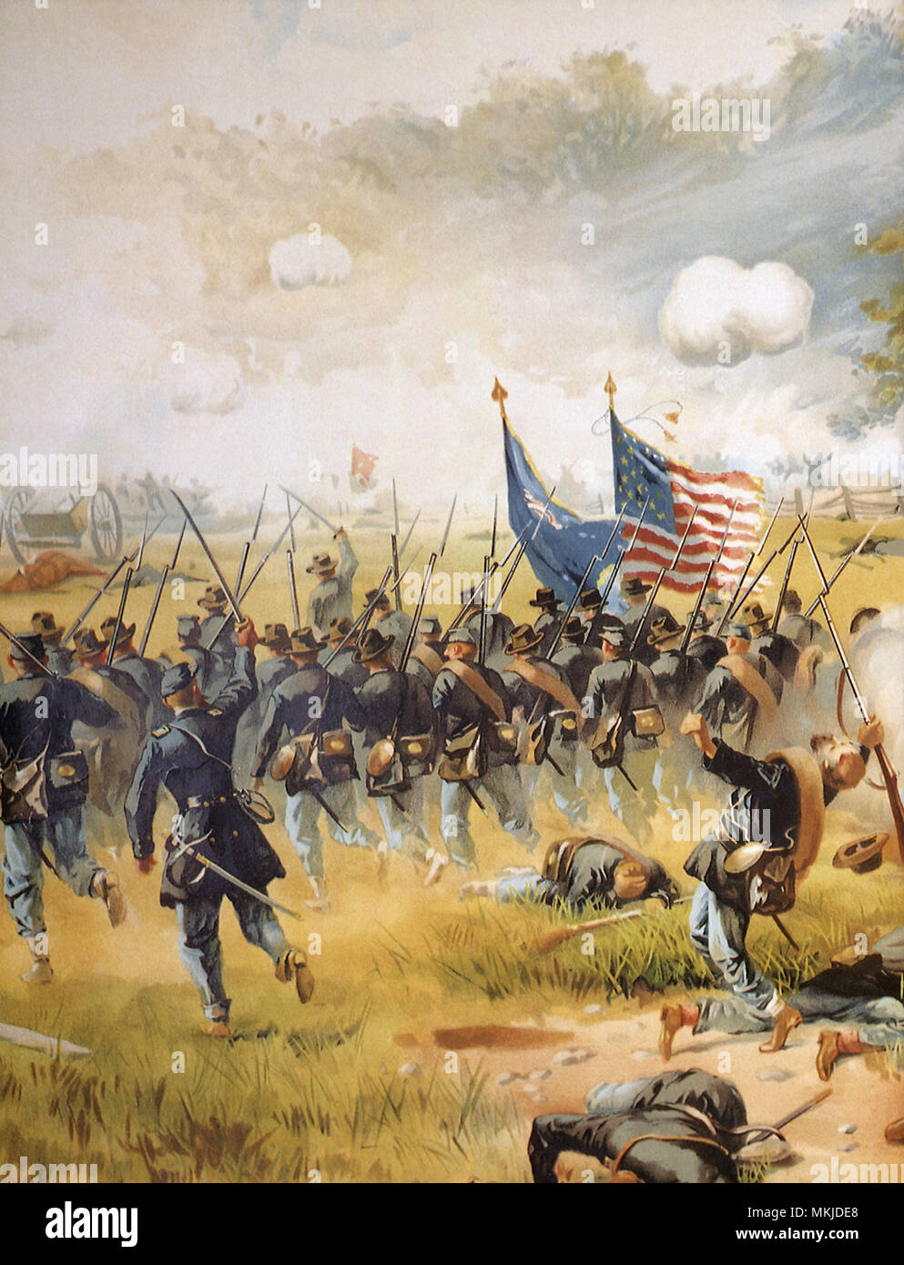 Schlacht von Antietam Stockfoto
