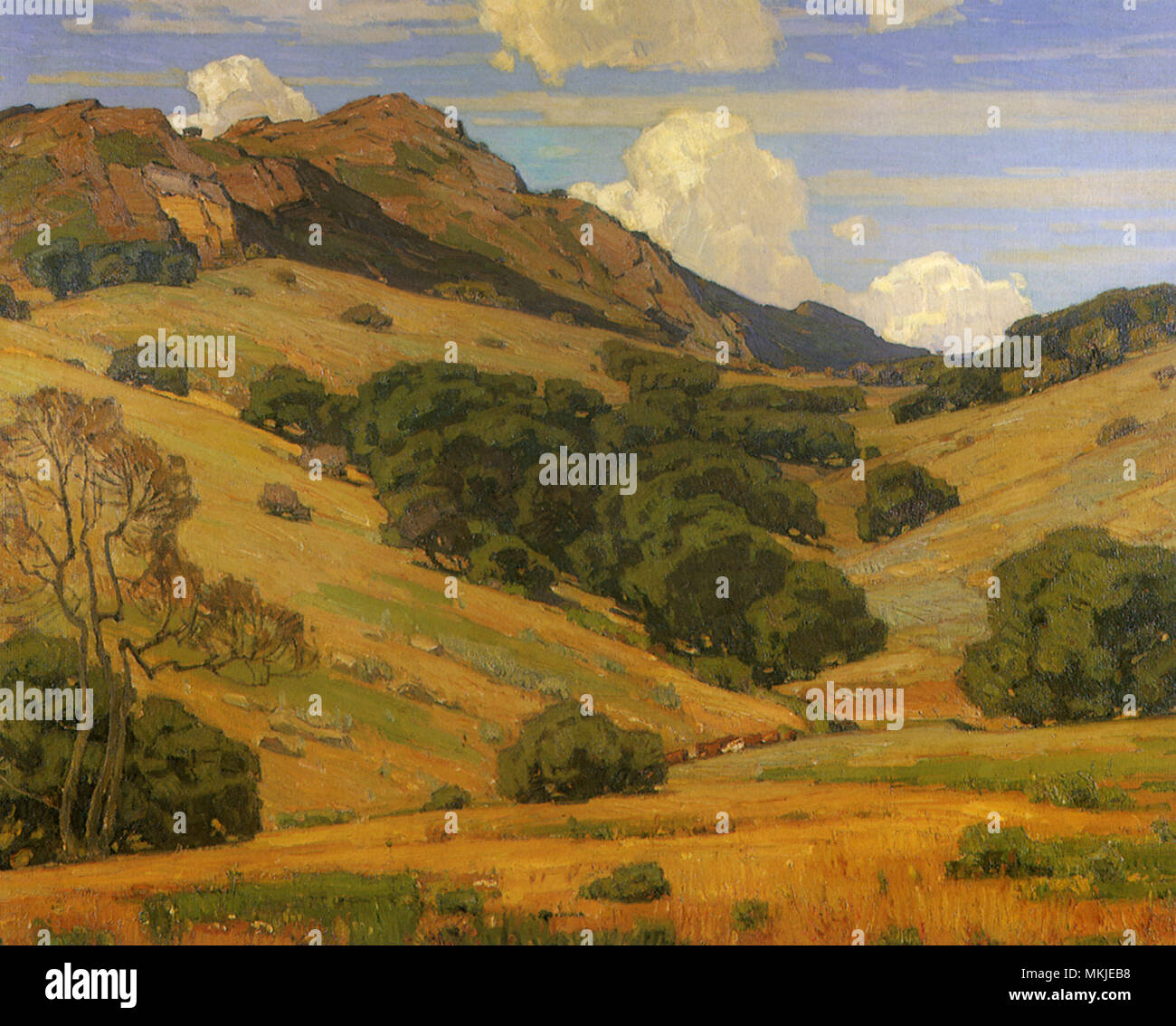 Zu Berg Höhe und darüber hinaus Stockfoto