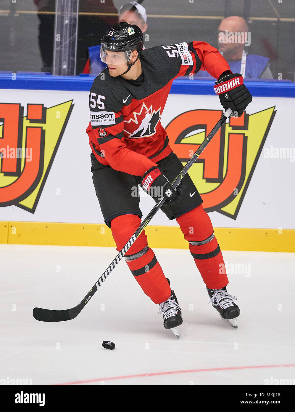 Herning, Dänemark 07. Mai 2018. IIHF Eishockey WM 2018, Herning, Mai 07, 2018 Colton PARAYKO, können 55 KANADA - DÄNEMARK 7-1 Eishockey WM 2018 DEB, in Herning, Dänemark 07. Mai 2018 © Peter Schatz/Alamy leben Nachrichten Stockfoto
