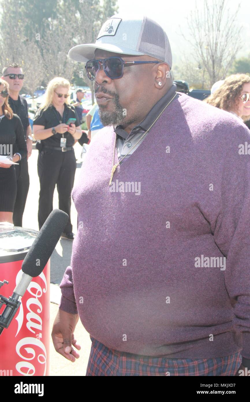 Hollywood, Kalifornien, USA. 7. Mai, 2018. Ich 15981 CHW. Die 11. jährliche George Lopez Celebrity Golf Classic zugunsten von George Lopez Stiftung. Lakeside Golf Club, Toluca Lake, CA USA. 05/07/2018. Cedric The Entertainer. © Clinton H. Wallace/Photomundo International / Fotos inkl Credit: Clinton Wallace/Kugel Fotos/ZUMA Draht/Alamy leben Nachrichten Stockfoto