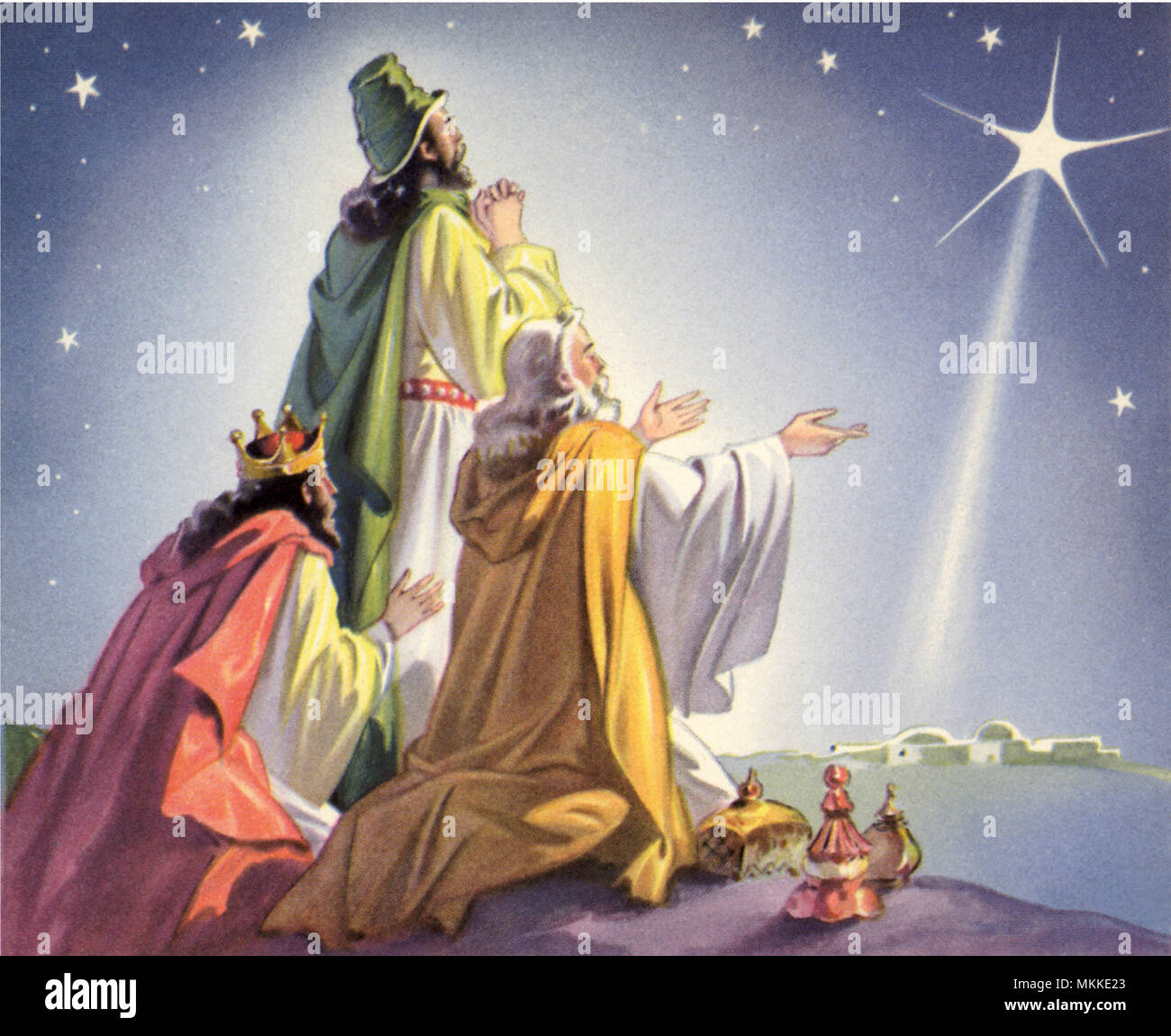 Three Wise Men Stockfoto