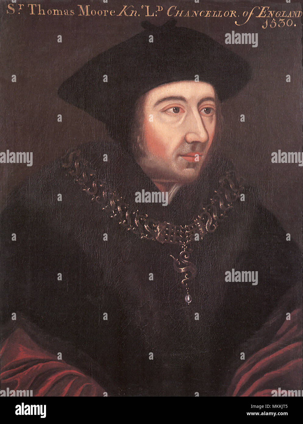 Sir Thomas Moore 1530 Stockfoto