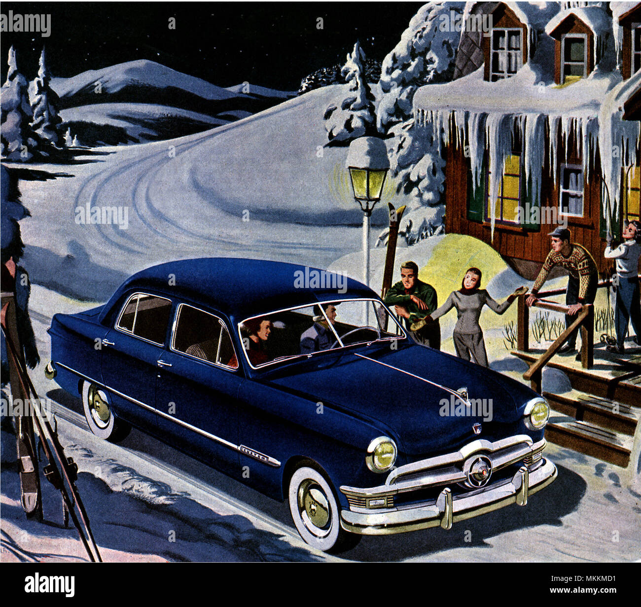 1950-Ford Stockfoto