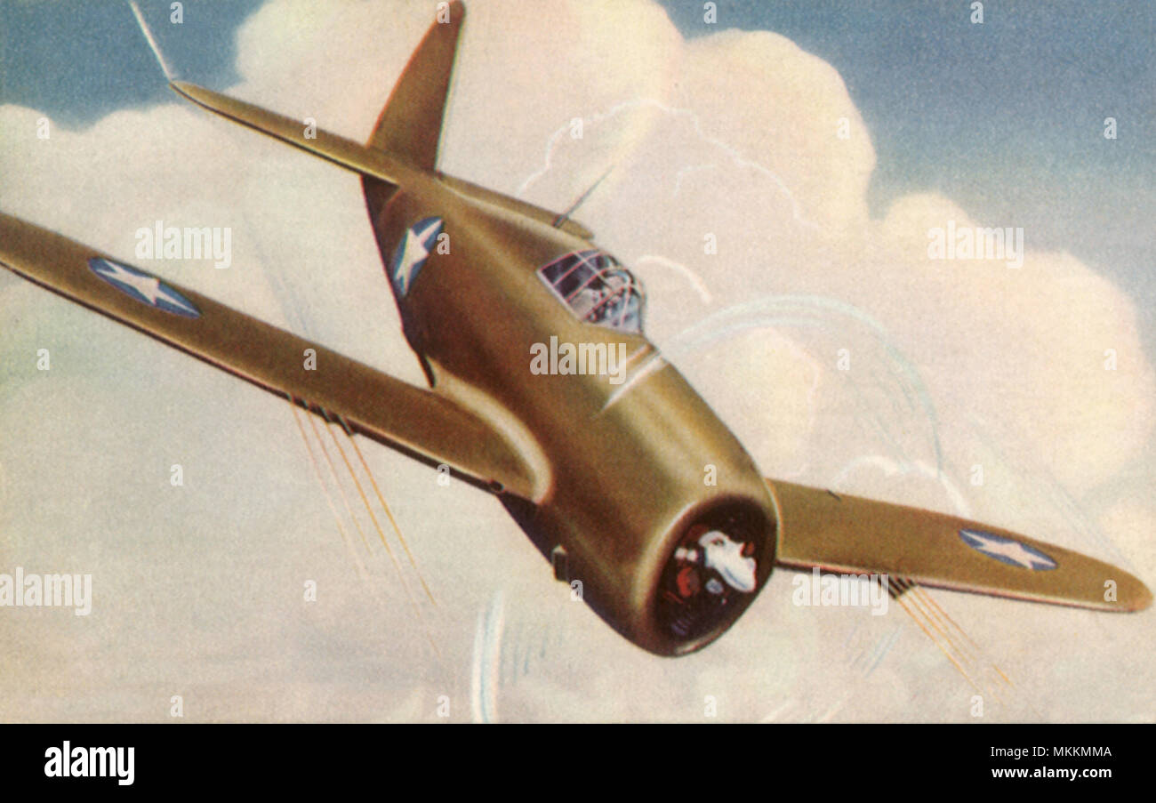 P-47 Thunderbolt Fighter Stockfoto