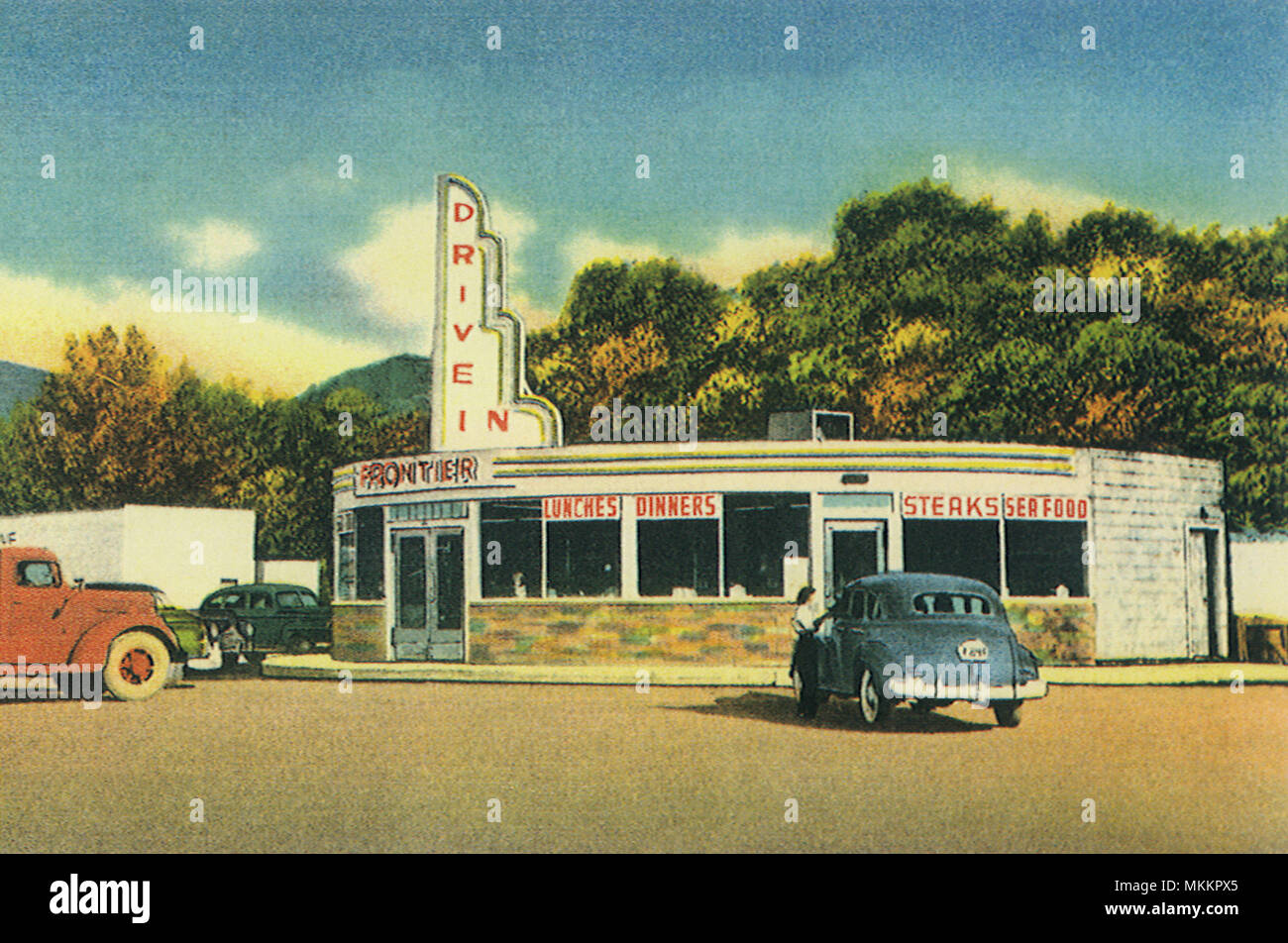 Grenze fahren. Missoula. Stockfoto