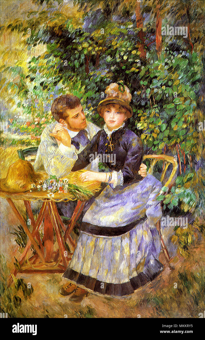 In garden pierre auguste renoir Fotos und Bildmaterial in hoher