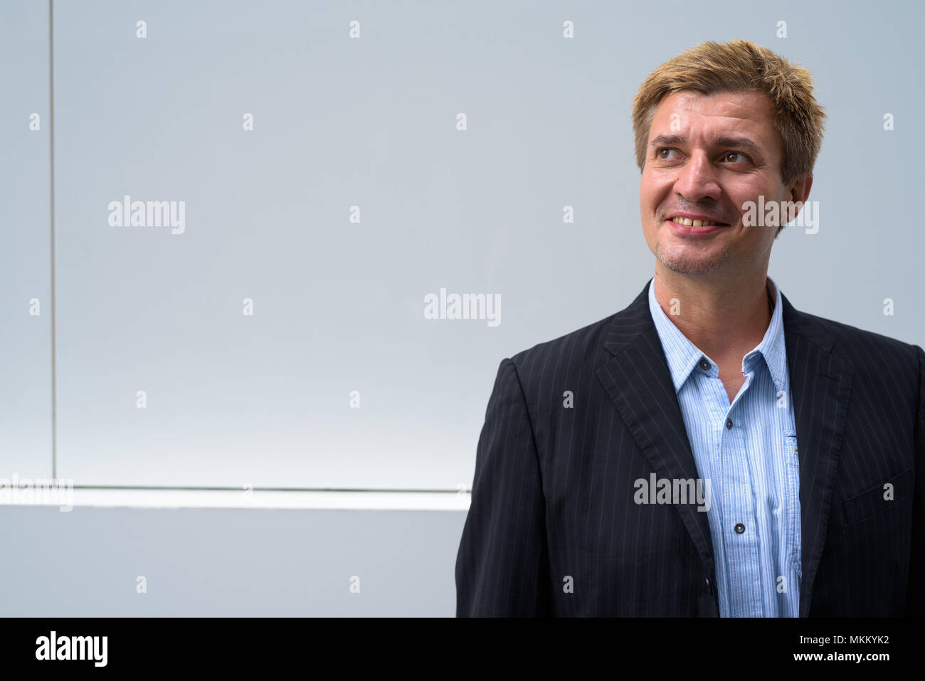 Geschäftsmann lebt seinen Alltag in Bangkok, Thailand Stockfoto