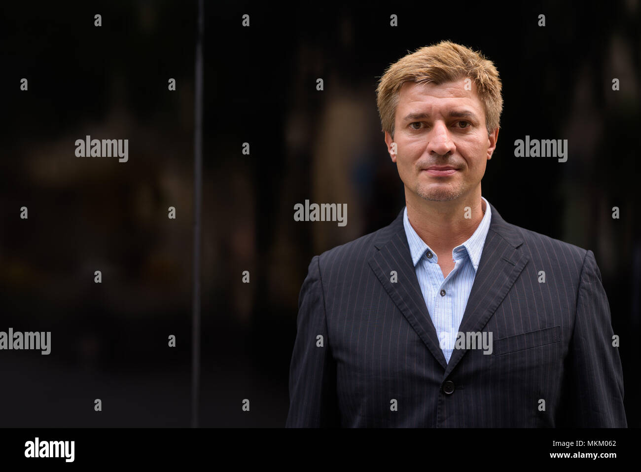 Geschäftsmann lebt seinen Alltag in Bangkok, Thailand Stockfoto