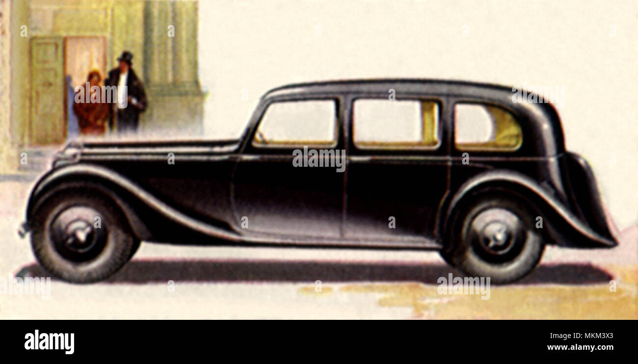1937 Lagonda Limousine Stockfoto