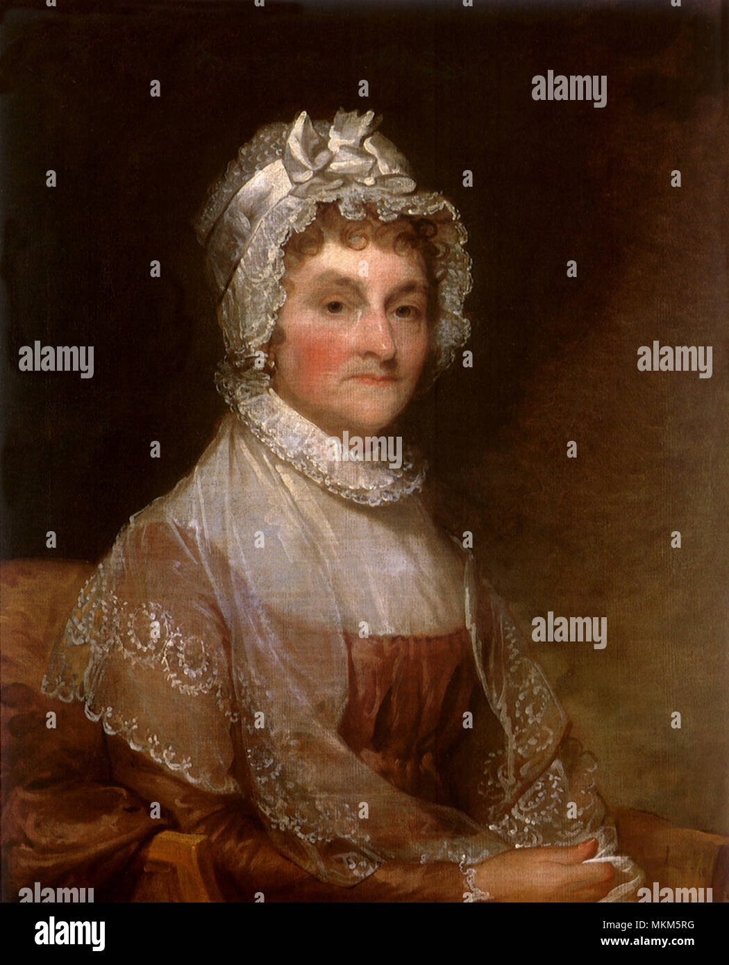 Abigail Smith Adams 1800 Stockfoto