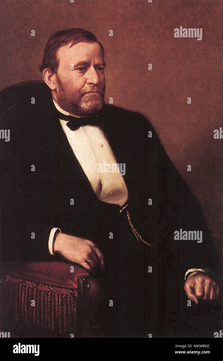 Ulysses S. Grant Stockfoto