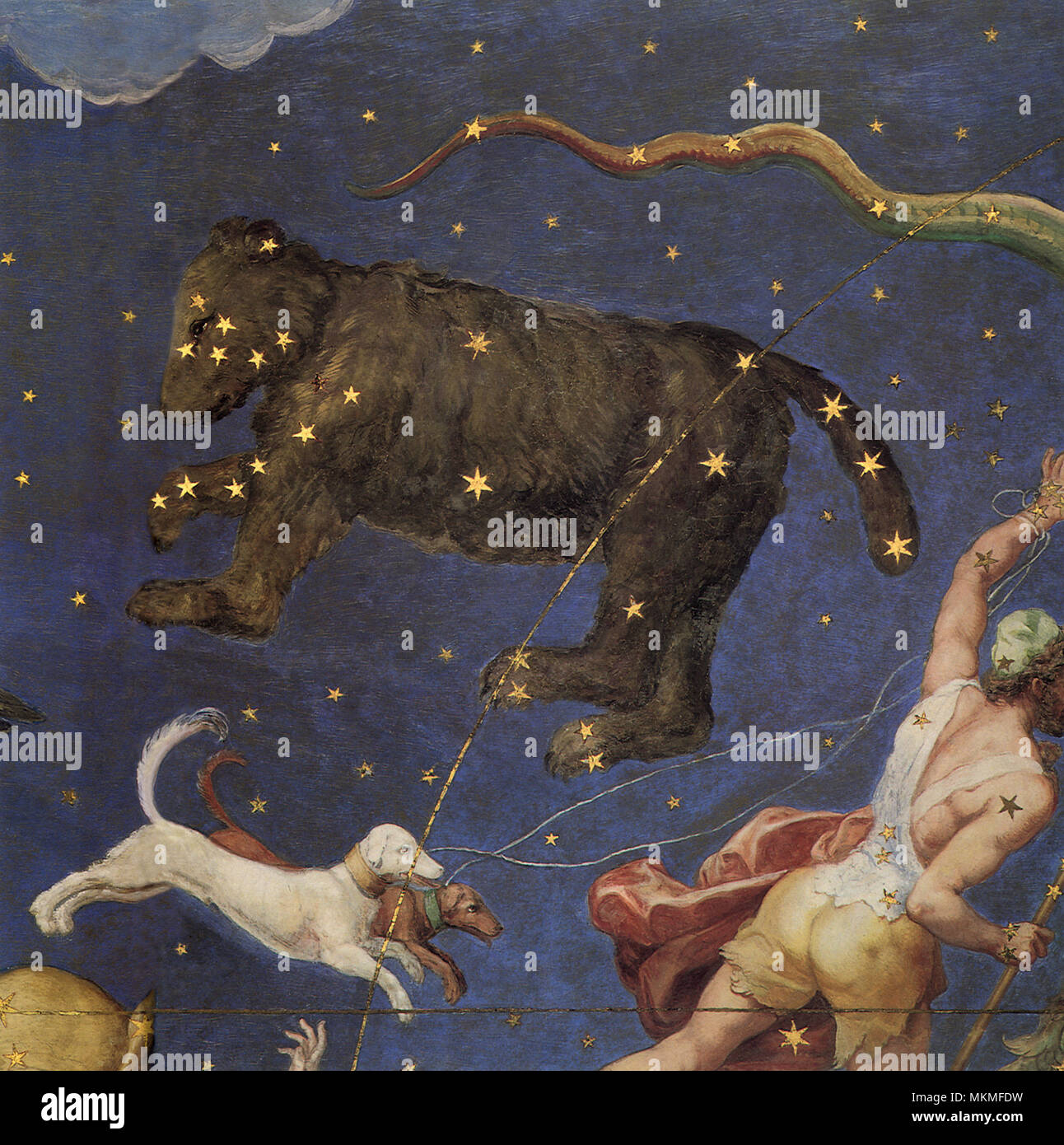 Ursa major constellation Fotos und Bildmaterial in hoher Auflösung