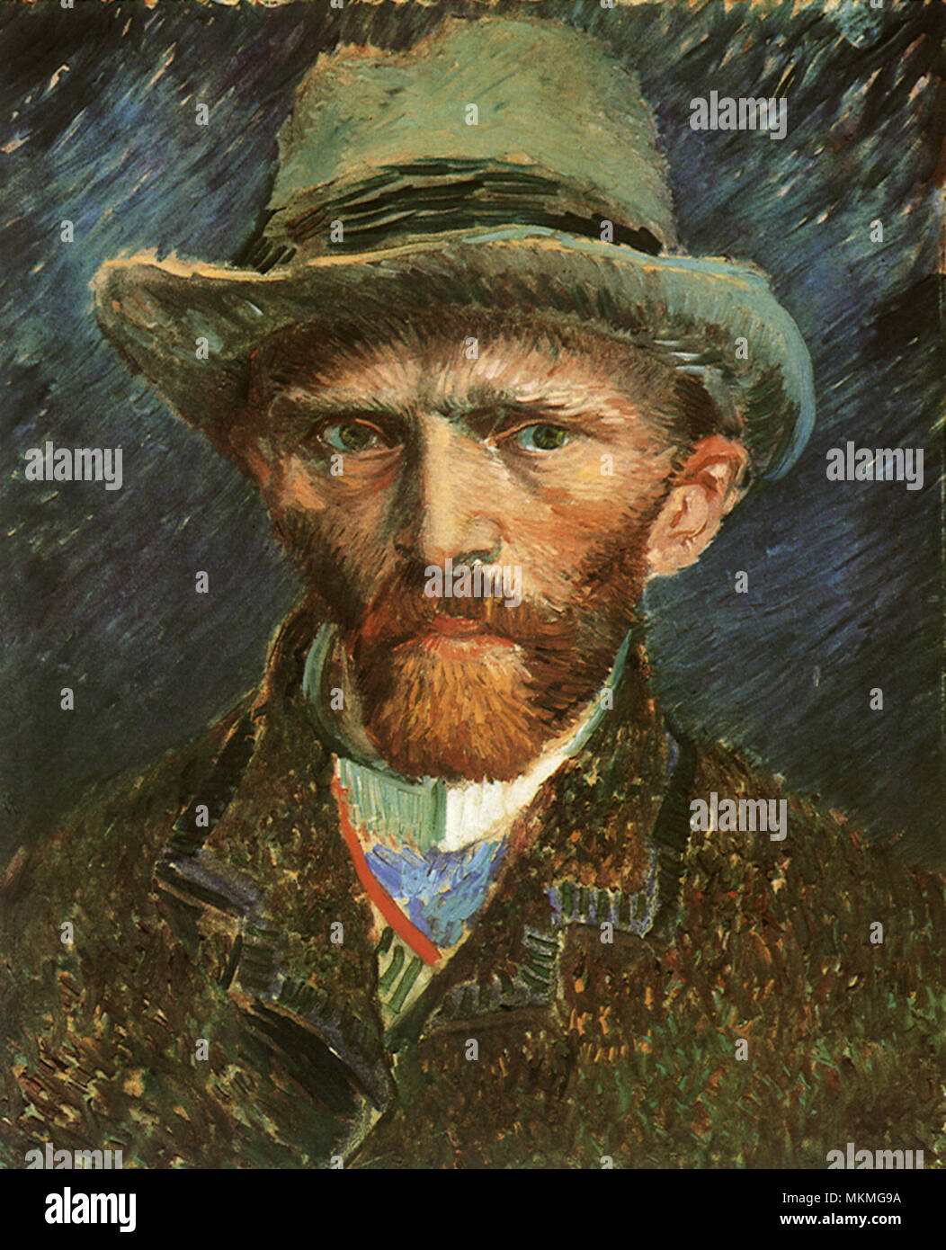 Van Gogh Portrait Stockfoto