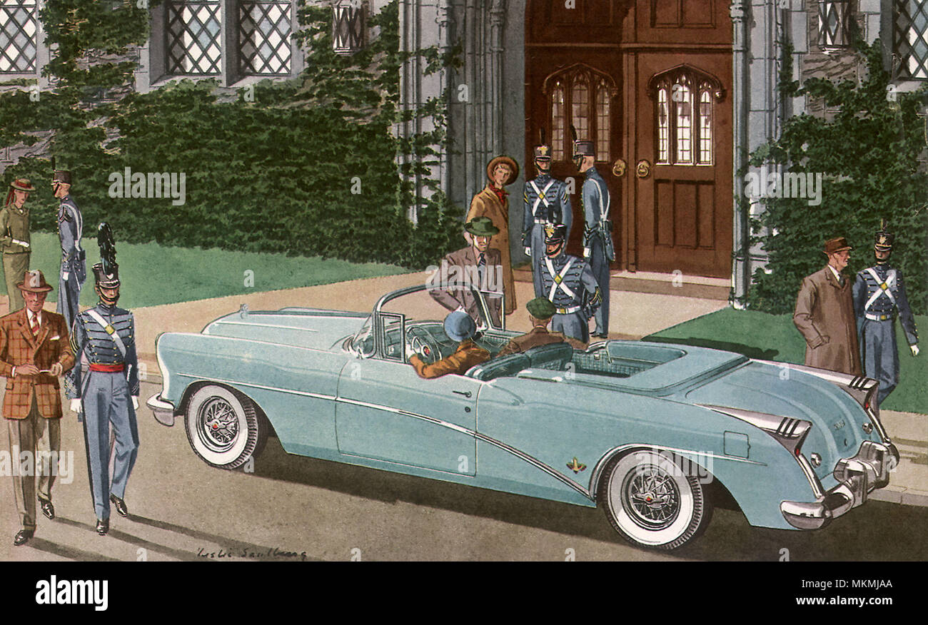 1954 Buick Skylark Cabrio Stockfoto
