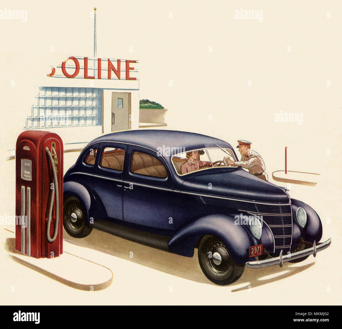 1938 Ford V-8 60 Sedan Stockfoto