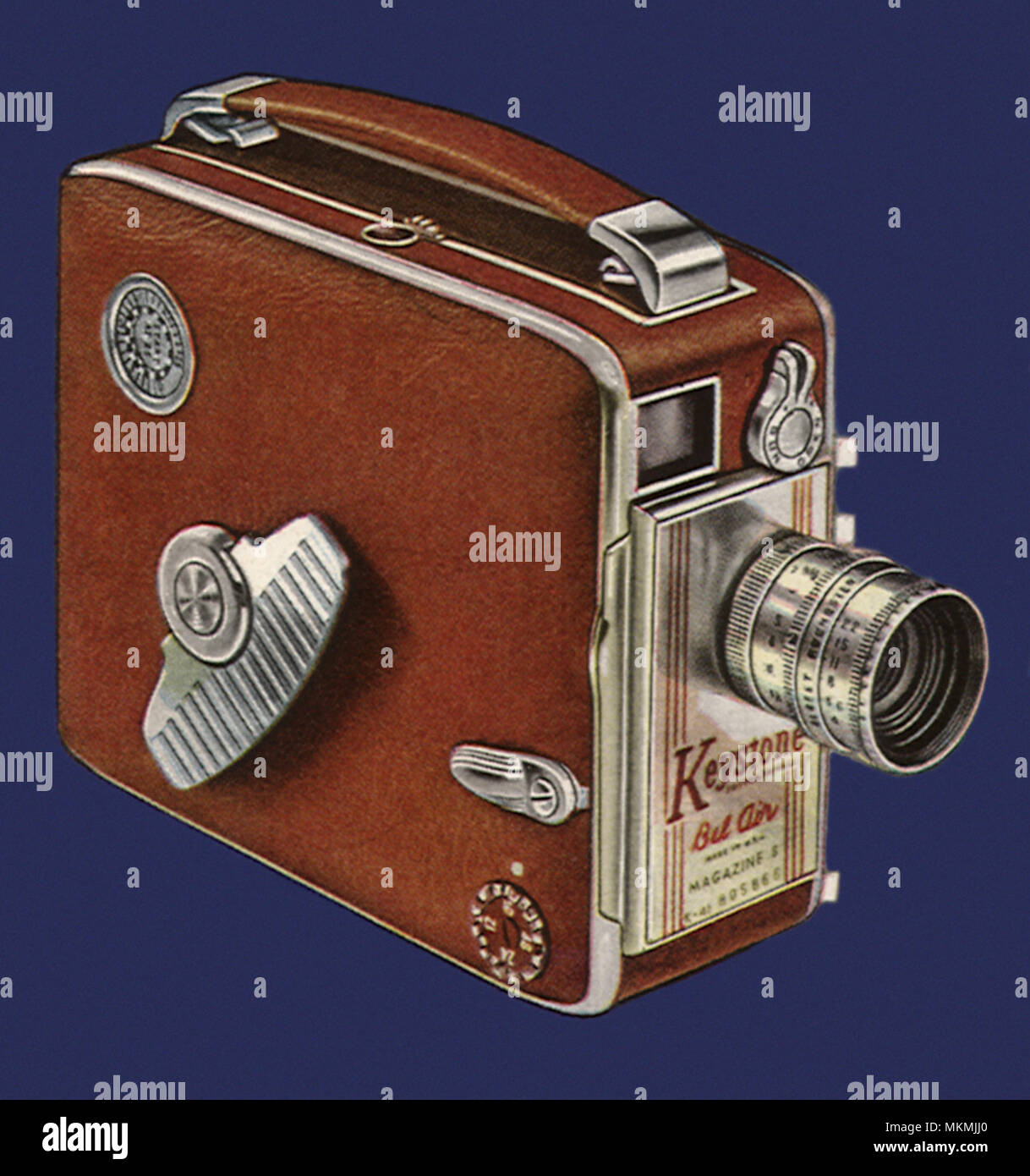 Home-Movie Kamera Stockfoto