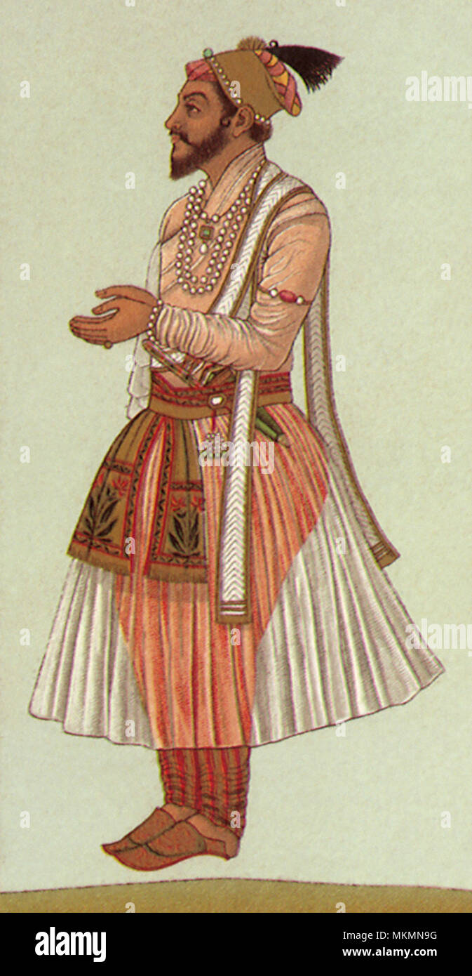 Mogulkaiser Stockfoto