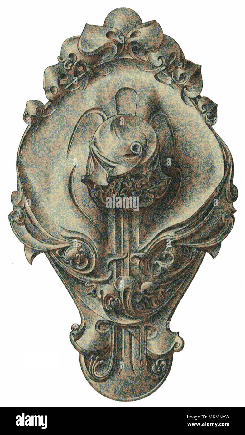Wappen Helm Form Stockfoto