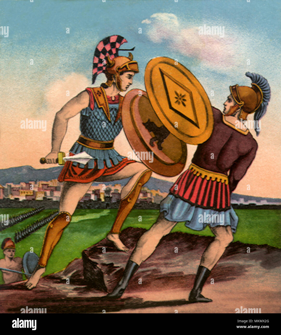 Römische Soldaten Stockfoto