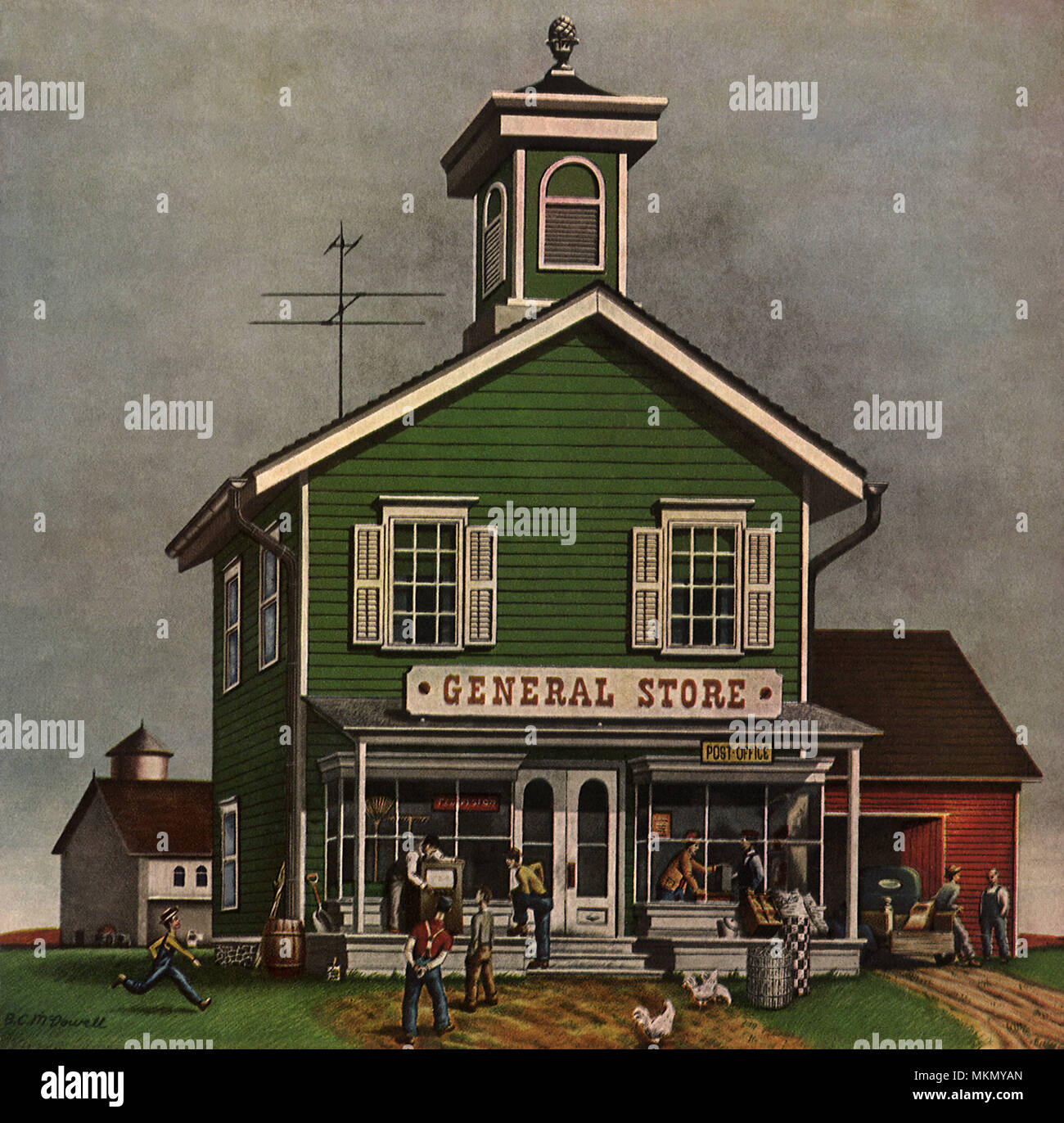 Land General Store Stockfoto
