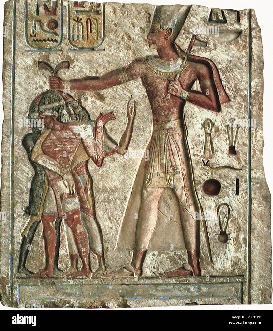Ramses II siegreich Stockfotografie Alamy