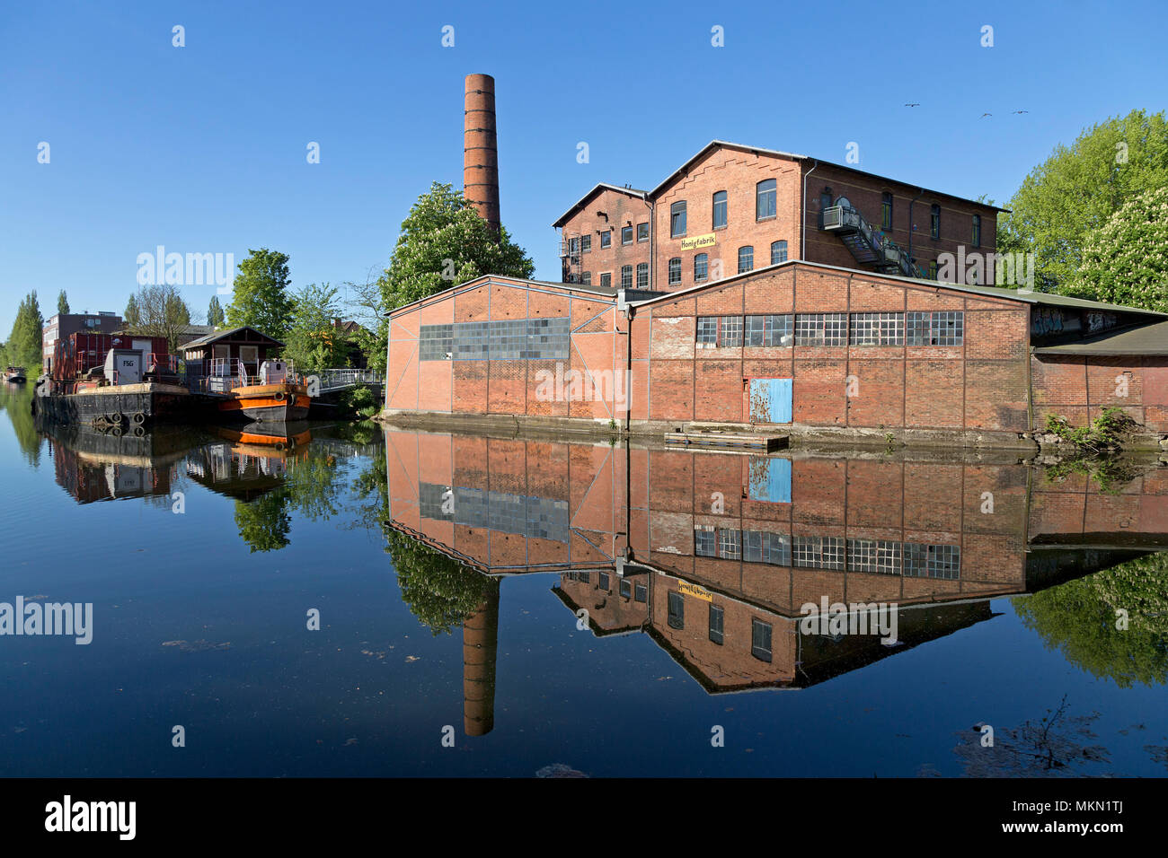 Honigfabrik, Wilhelmsburg, Hamburg, Deutschland Stockfoto