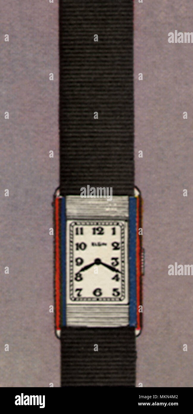 Emaillierte Watch Stockfoto