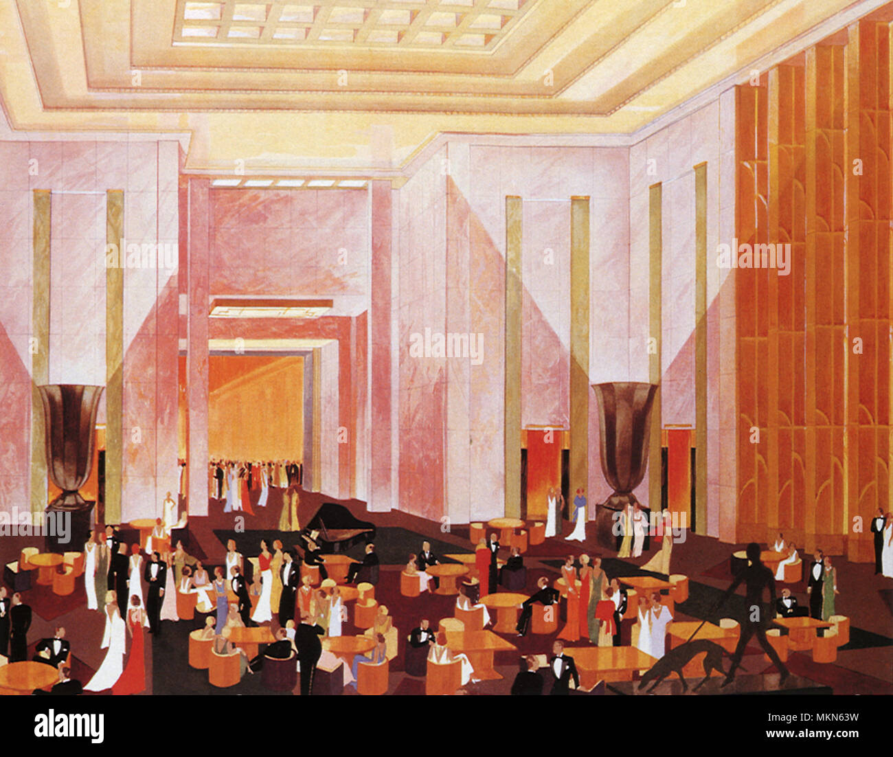 Grand Salon Stockfoto