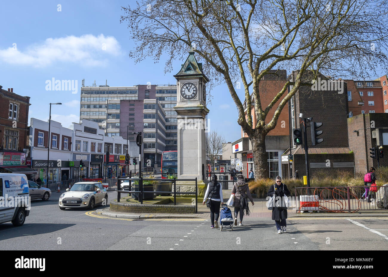 Thornton Heath Crystal Palace in London, Großbritannien Stockfoto