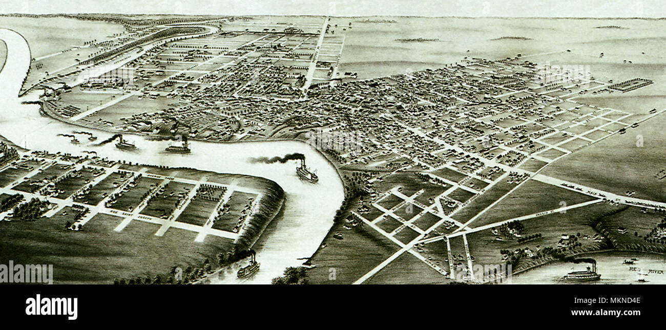 Winnipeg, Manitoba 1880 Stockfoto
