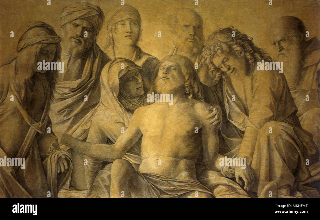 Wehklage über den Toten Christus Stockfoto