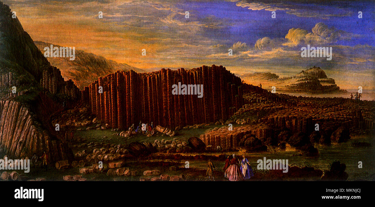 Der Giant's Causeway Stockfoto