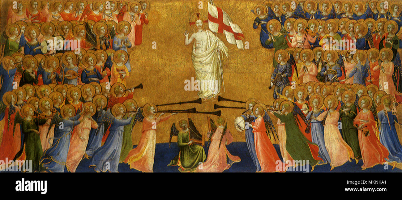 San Domenico Altarbild Stockfoto
