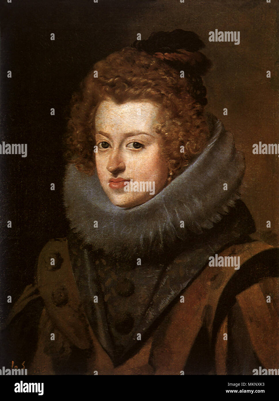 Die Infantin Maria, Königin von Ungarn Stockfoto