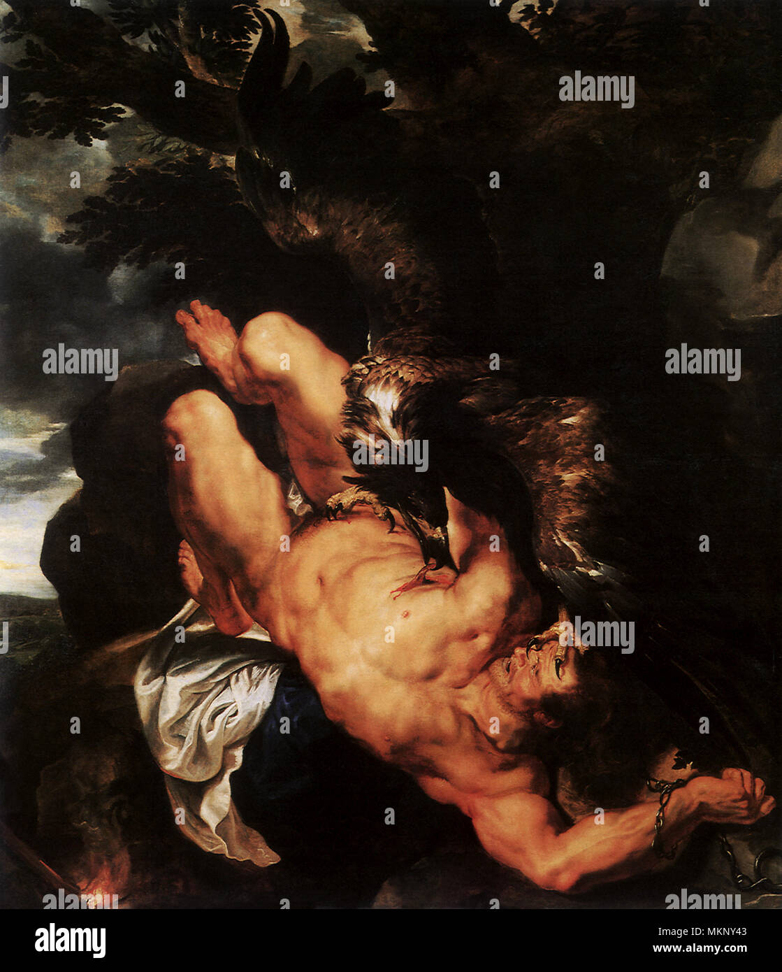 Prometheus Bound Stockfoto