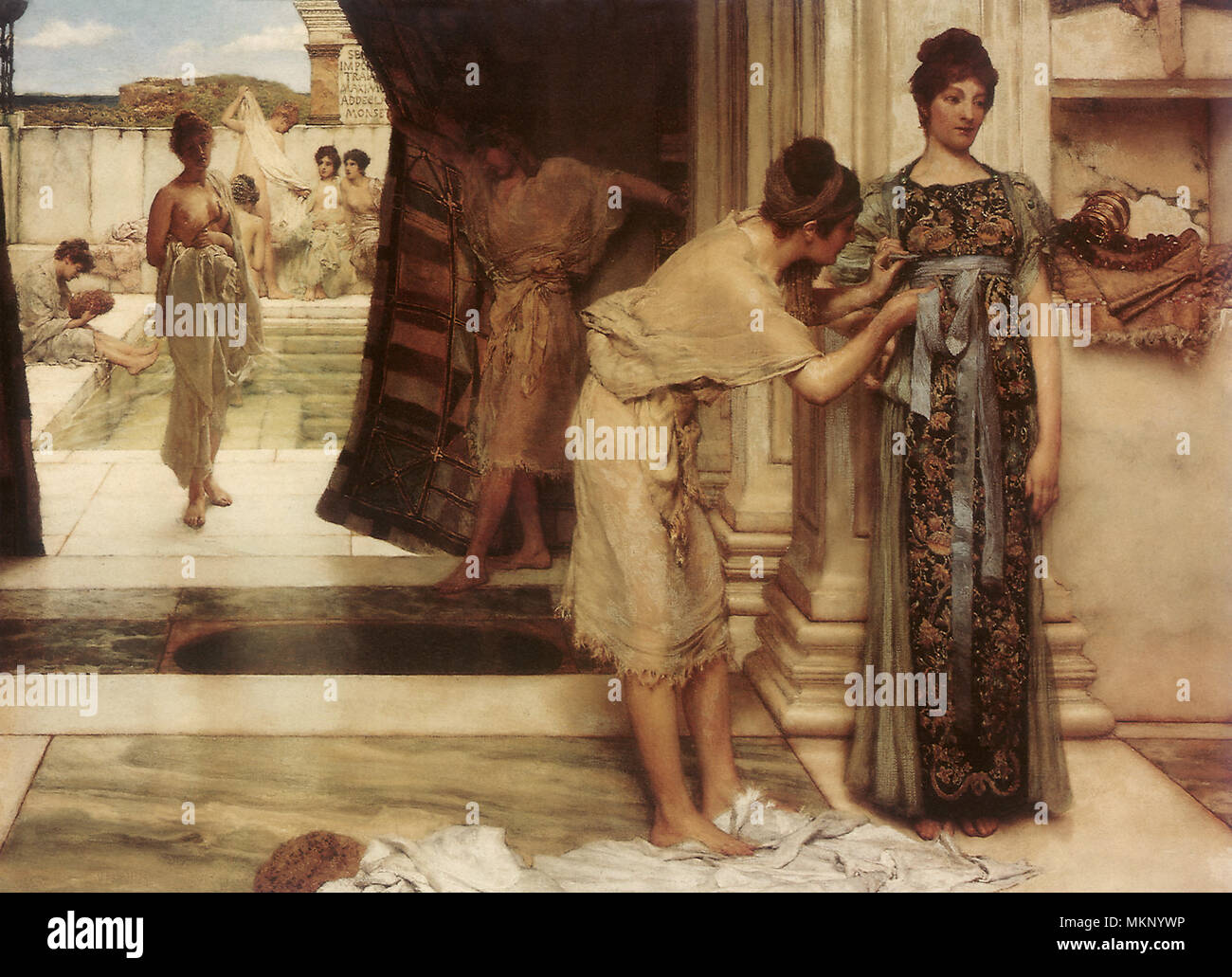 Roman frigidarium Fotos und Bildmaterial in hoher Auflösung Alamy