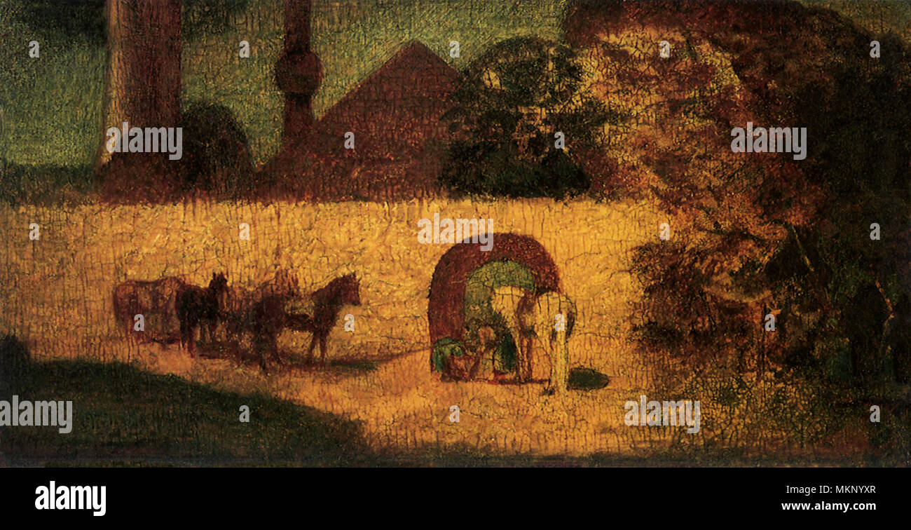 Durch das Grab des Propheten Stockfoto