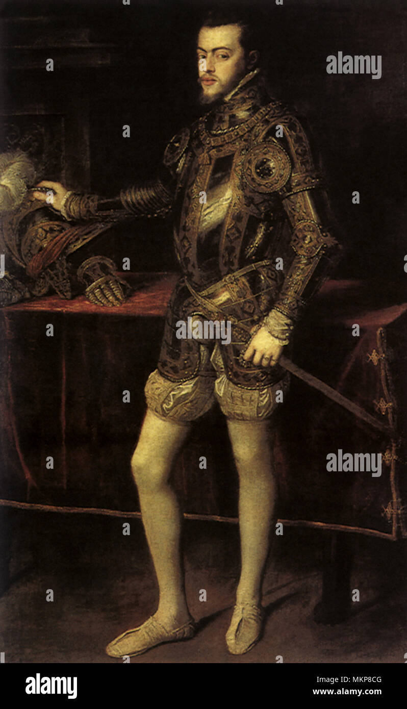 Philipp II., König von Spanien 1551 Stockfoto