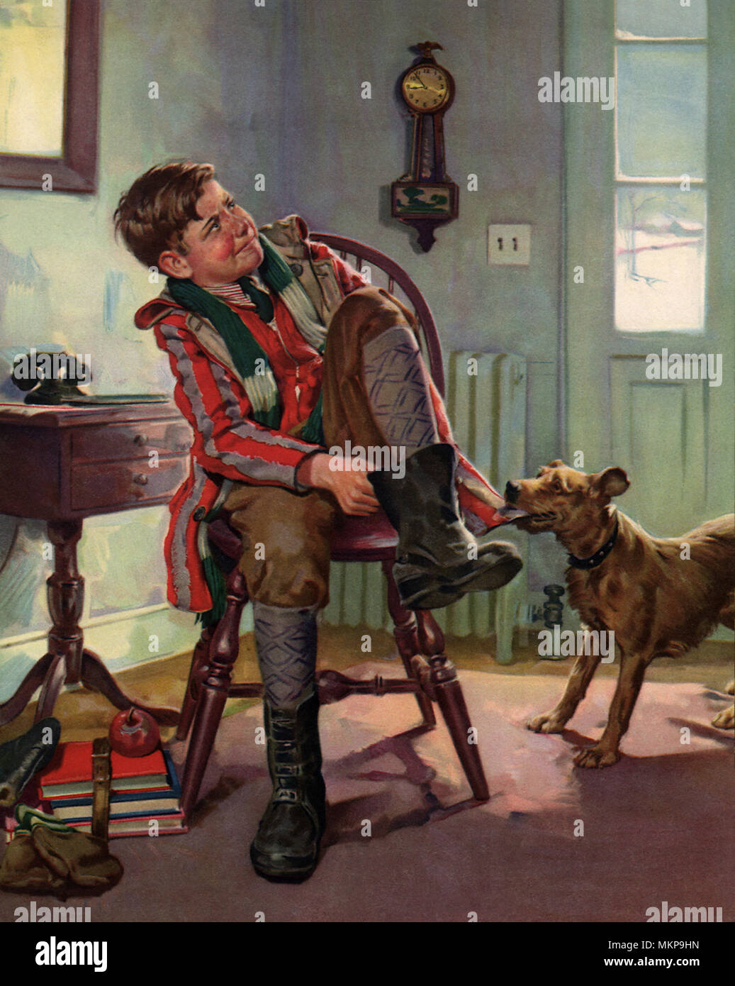 Keine Zeit zu verlieren Stockfoto