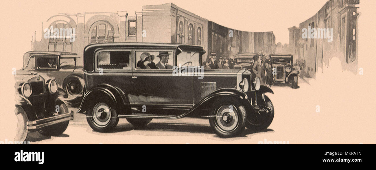 1929 Chevrolet Sechs Stockfoto