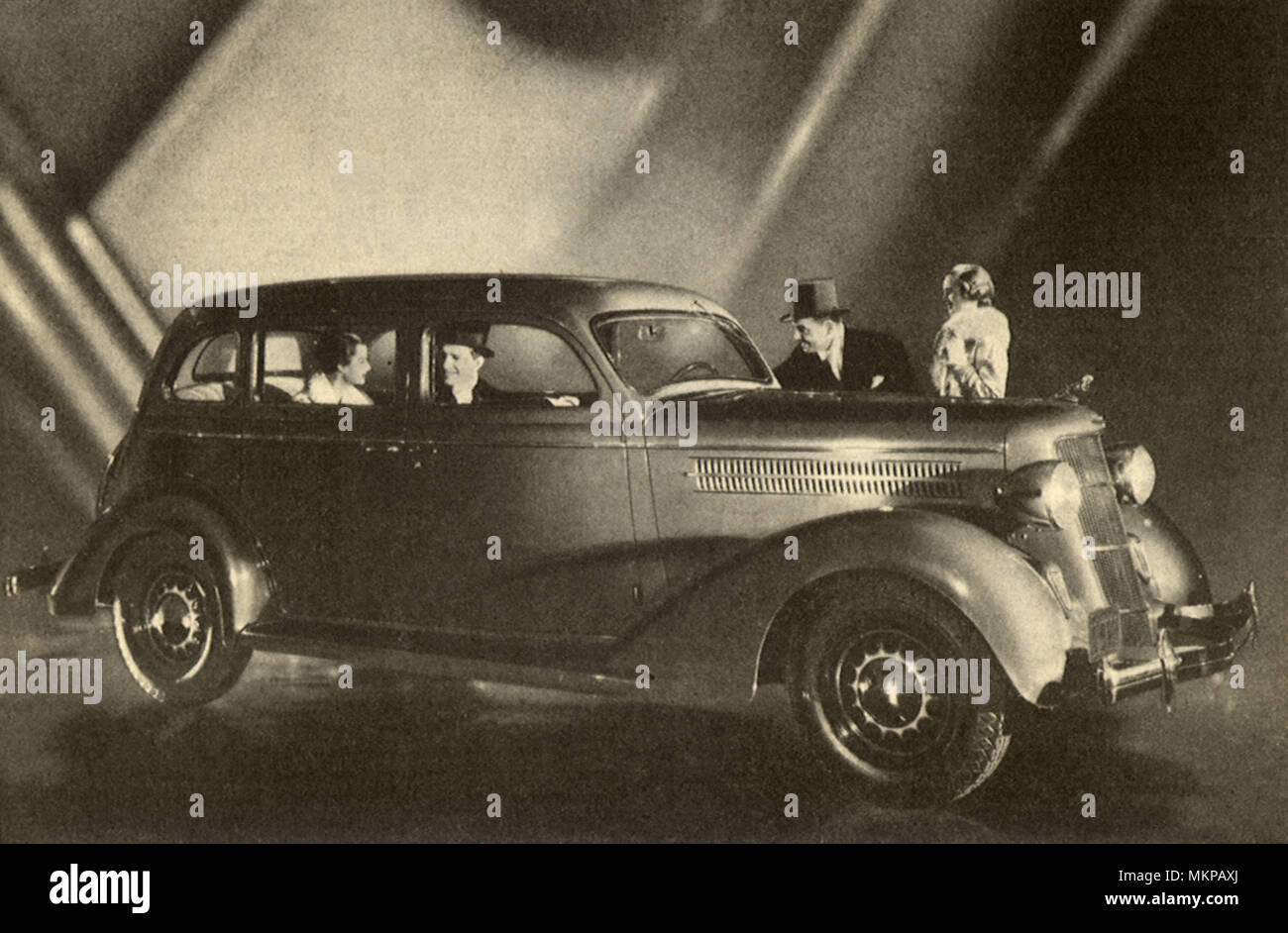 1935 Dodge Sedan Stockfoto