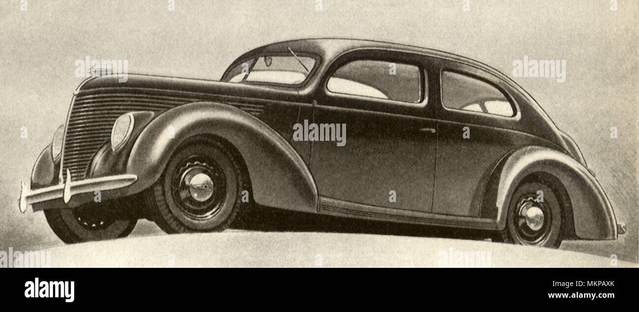 1938 Ford Standard V-8 Tudor Stockfoto