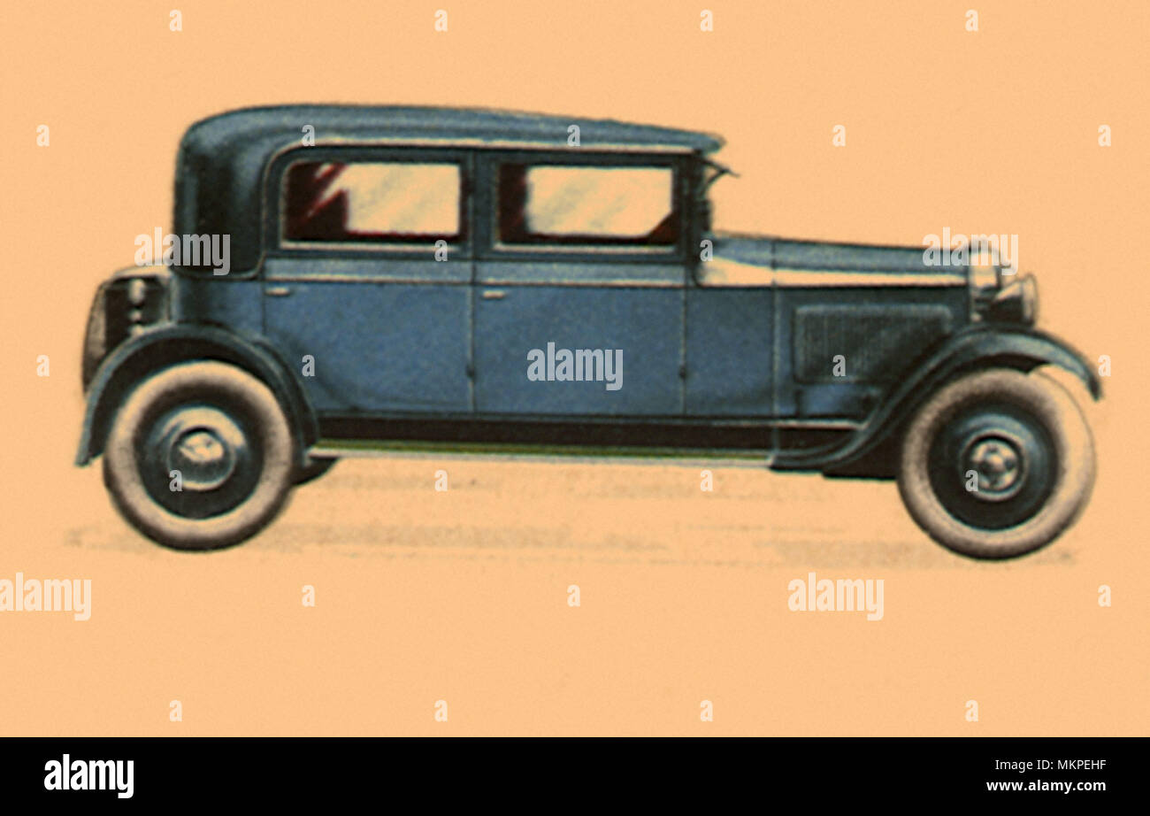 1928 Rohr 8-Zylinder Limousine Stockfoto