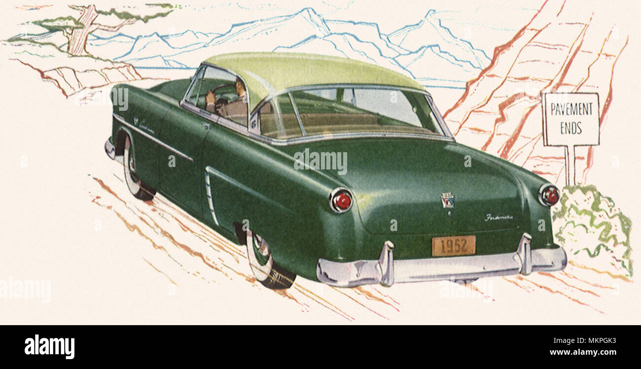 1952 Ford Customline Stockfoto